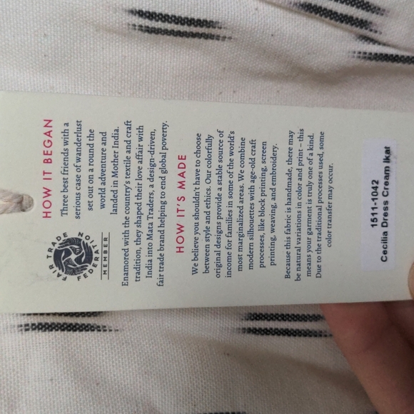 Mata Traders Patterned Dress - Picture 3 of 5